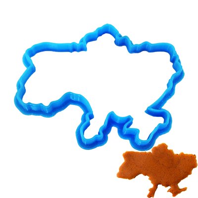 Выемка для пряников Карта Украины 1088 Т030-1088 фото