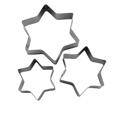 Набор металлических резаков Гексаграмма (3шт) 6354/0375 фото