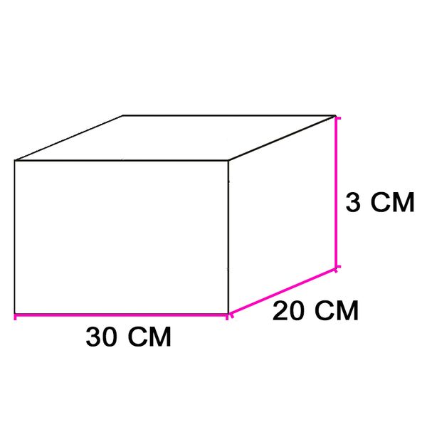 Коробка для пряников 20х30см Розовая (5шт) av2::7 фото