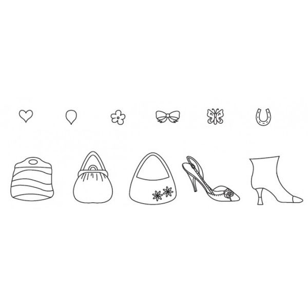 Печворк Модний вирок Shoes-bags confetti фото