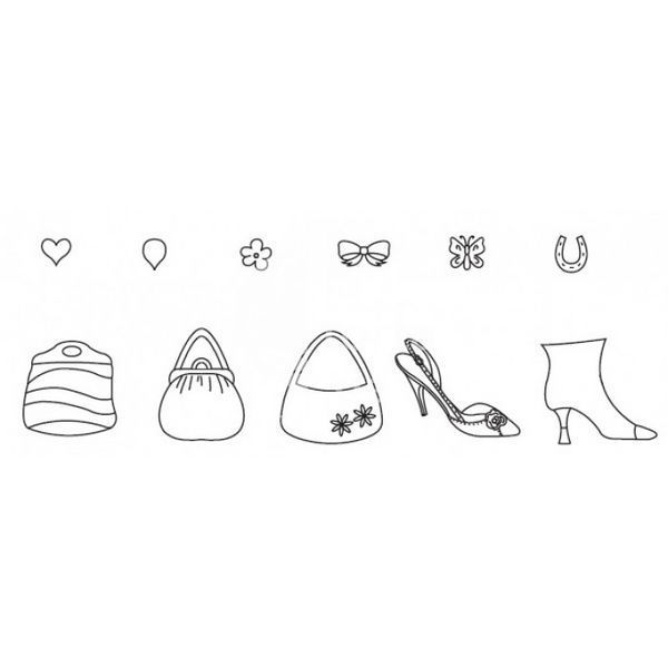 Печворк Модний вирок Shoes-bags confetti фото