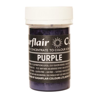 Гелевый краситель Sugarflair Пурпур (Purple) A322 фото