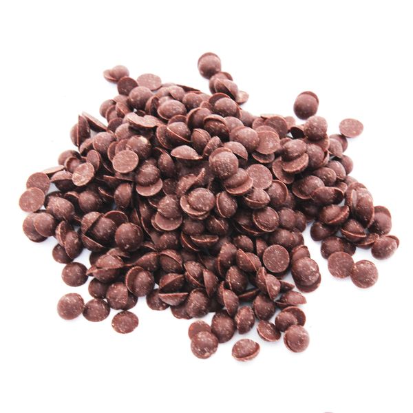 Краплі шоколадні чорні (глазур кондитерська), 18кг (під замовлення) 50-113-18 фото