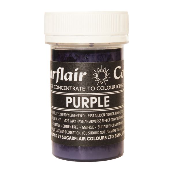 Гелевий барвник Sugarflair Пурпур (Purple) A322 фото