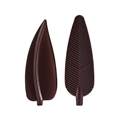 Шоколадний декор Листя Мімози, 9шт 3393 фото