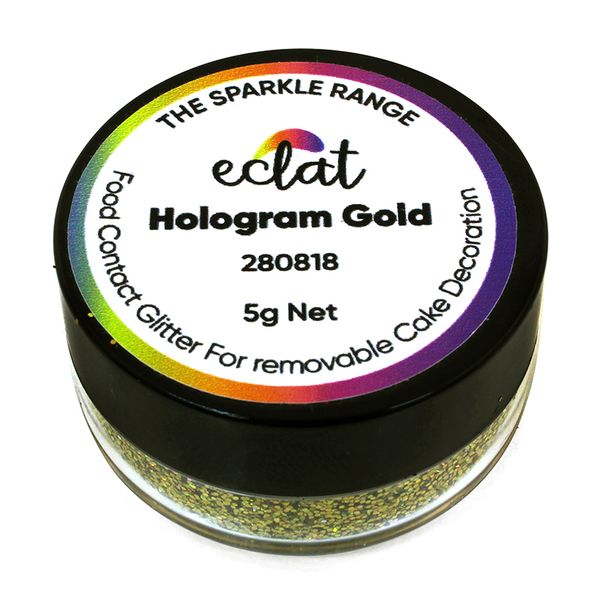 Блискітки Eclat Hologram Gold, ОПТ 280818опт фото