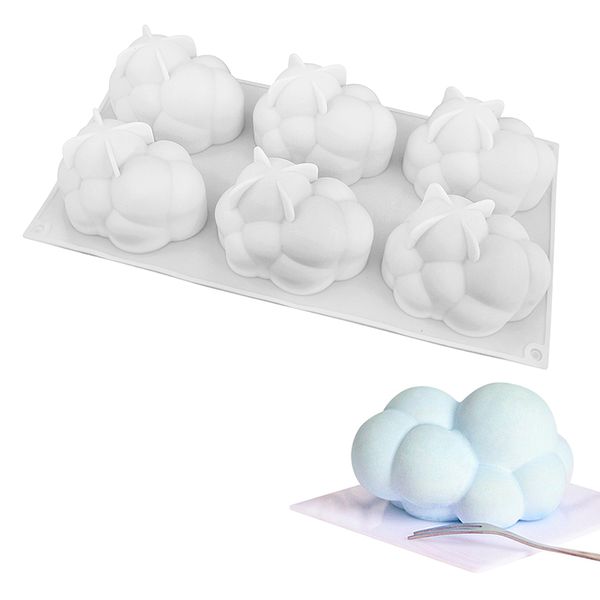 Силіконова форма для євро-десертів Міні хмари 3D 2969 фото