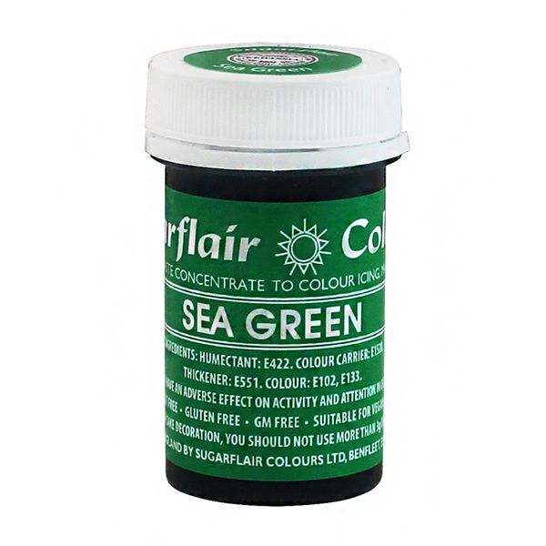 Гелевый краситель Sugarflair Морская волна (Sea Green) A152 фото
