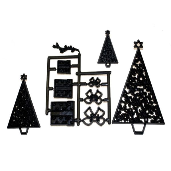 Печворк Різдвяні ялинки Christmas trees/parcels фото