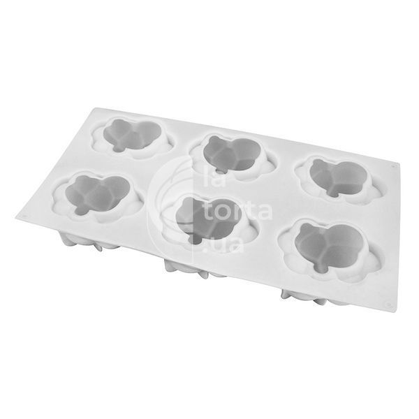 Силиконовая форма для евро-десертов Мини облака 3D 2969 фото