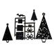 Пэчворк Рождественские елки: Резаки, плунжеры, пэчворки
