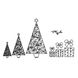 Пэчворк Рождественские елки: Резаки, плунжеры, пэчворки