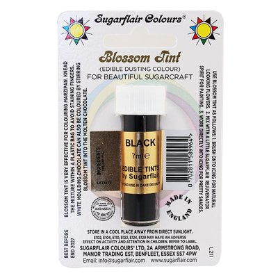 Цветочная пыльца Sugarflair Черная (Black) D134 фото
