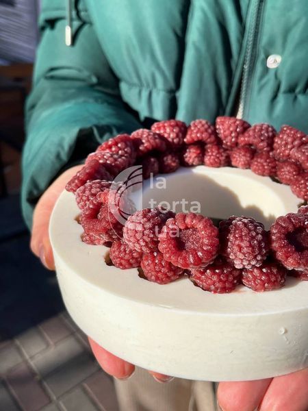 Силиконовая форма Венок малины 0235 фото
