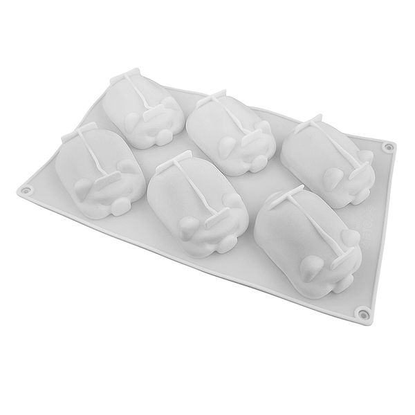 Силіконова форма для євро-десертів 3D Поросята УЦІНКА (-80%) 3314U фото