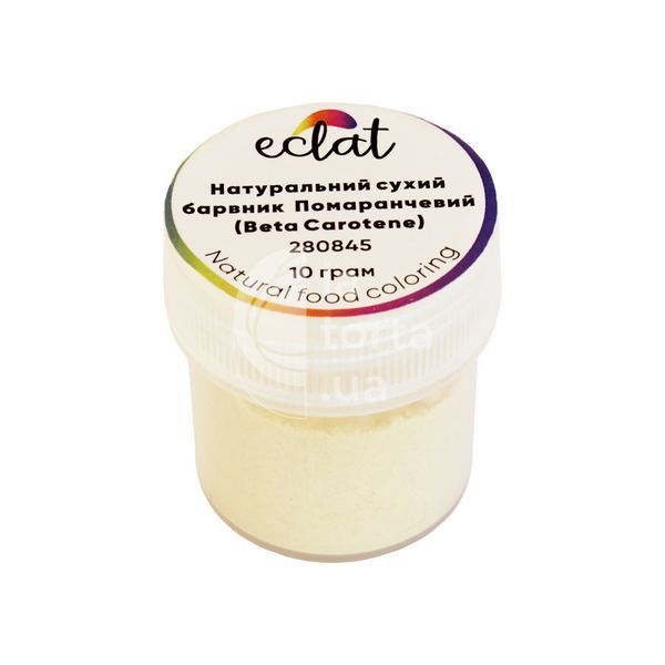 Натуральний сухий барвник Eclat Помаранчевий (Beta Carotene), 10гр 280845 фото