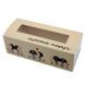 Коробка для макаронс 14х6см Щастя поруч (5шт): Сервировка и упаковка