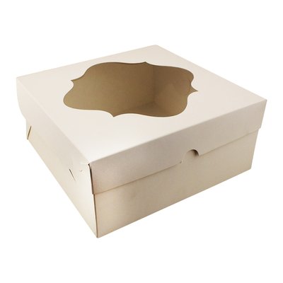 Коробка для Бенто-торта 20х20х9см Белая (5шт) lp98 фото