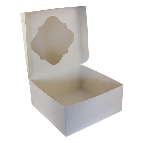 Коробка для Бенто-торта 20х20х9см Белая (5шт) lp98 фото