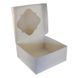Коробка для Бенто-торта 20х20х9см Белая (5шт): Сервировка и упаковка