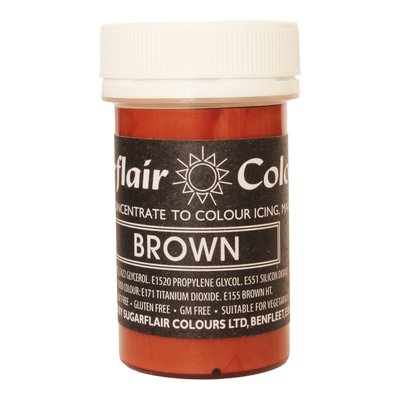Гелевый краситель Sugarflair Светло-коричневый (Brown) A307 фото