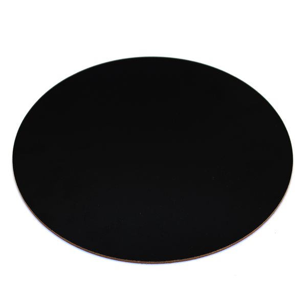 Деревянная круглая подложка под торт 25см (Черная) DVP25B фото