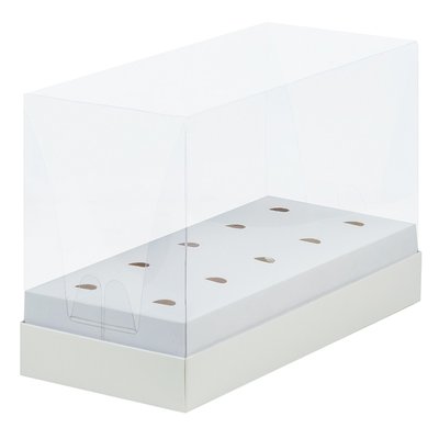 Коробка для кейк-попсів Біла 24х11х16см (5шт) 2523 фото