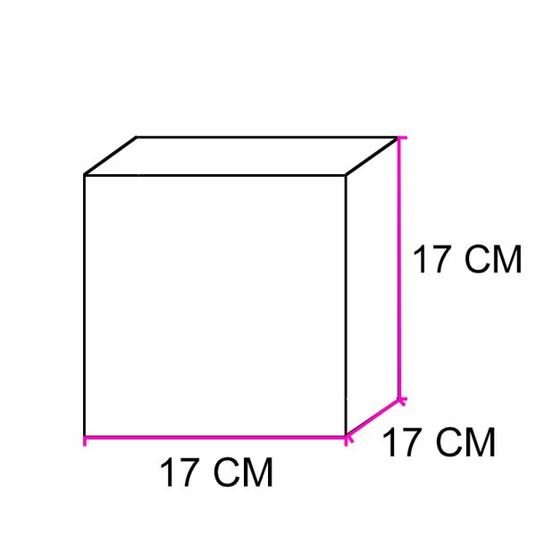 Коробка для пряничного домика Заяц 17х17х17см 1438::1 фото