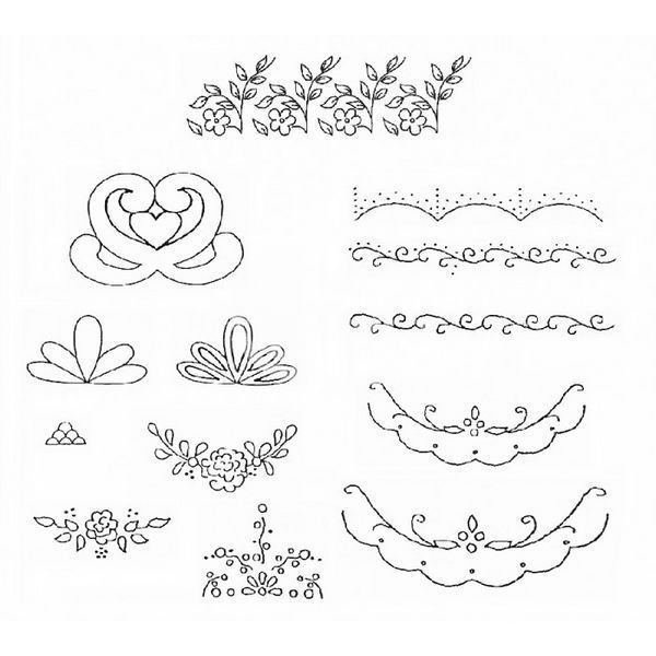 Пэчворк Узоры Embroidery Embosser фото