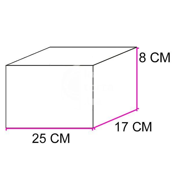 Коробка для капкейків на 6шт З Україною в серці 25x17x9см (5шт) 972::30 фото