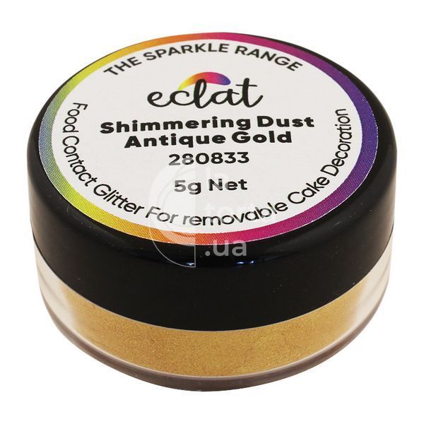 Глиттер Eclat Shimmering Dust Античное золото, 5гр 280833 фото