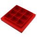Коробка для конфет 16х16см Красная (5шт): Сервировка и упаковка