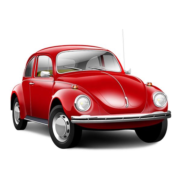 Вафельна картинка Volkswagen Beetle 14х20 wk321 фото