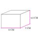 Коробка-бонбоньєрка Біла 6х7х4,5см (5шт): Сервірування та пакування