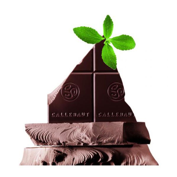 Шоколад без добавления сахара Стевия Callebaut, 100гр CSD-P2811STE10-105 фото