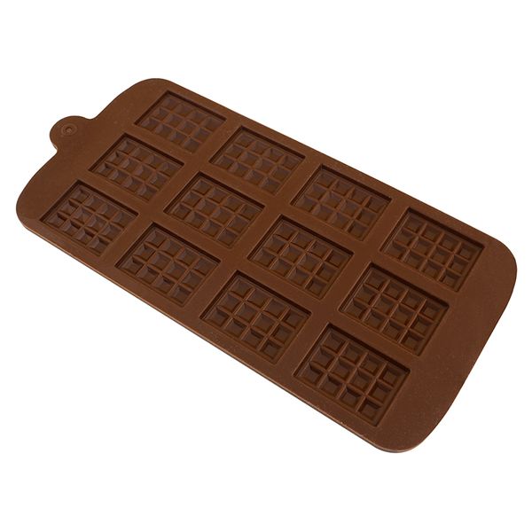 Силіконова форма для шоколаду i карамелі Міні плитки 12 126/1208 фото