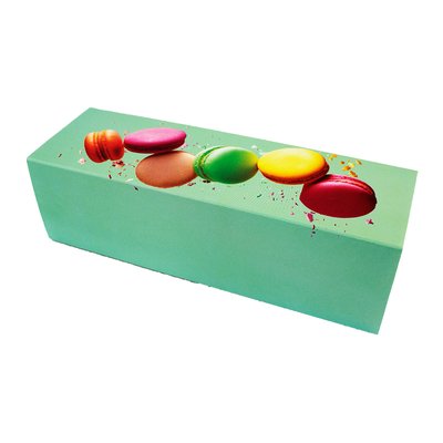 Коробка-футляр Macarons М'ятний 17х5,5х5см (5шт) lp60::1 фото