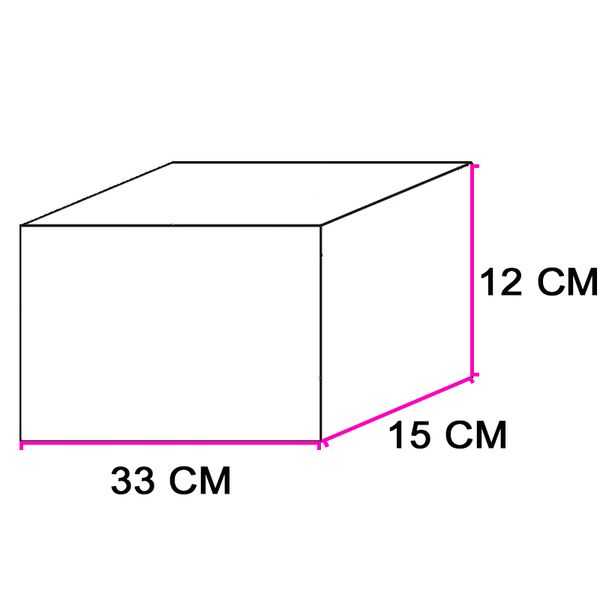 Коробка для меренгового рулета 33х15х12см (5шт) lp77 фото