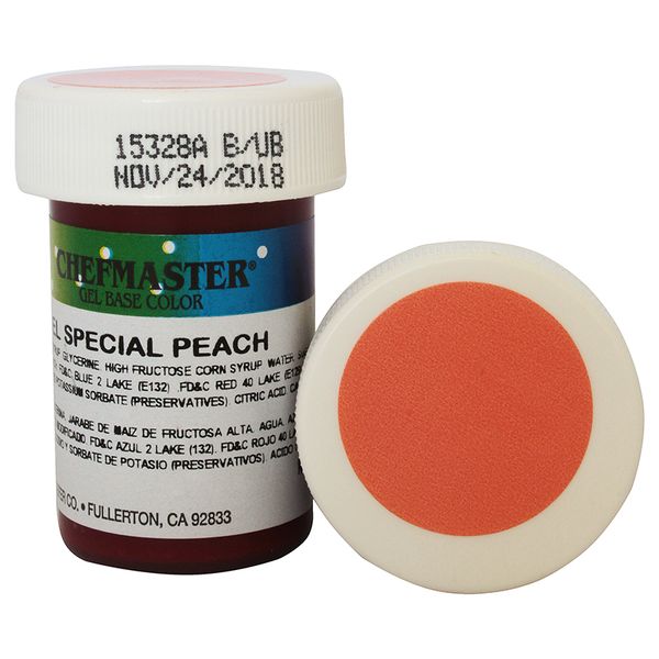 Гель-фарба Base Color Chefmaster Special Peach, 28гр 9507 фото