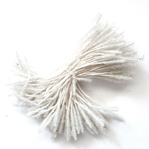 Махровые тычинки Lucia Craft (белые) lc19 фото