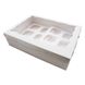 Коробка для капкейков на 12шт Белая (5шт): Сервировка и упаковка