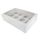 Коробка для капкейків на 12шт Белая (5шт): Сервірування та пакування