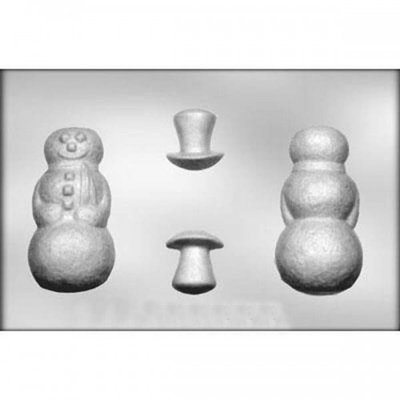 Молд 3D Сніговик 90-4405 фото