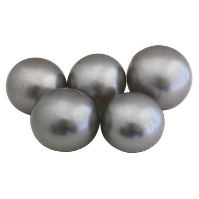 Желейні кульки срібні (5шт) 34516::4 фото