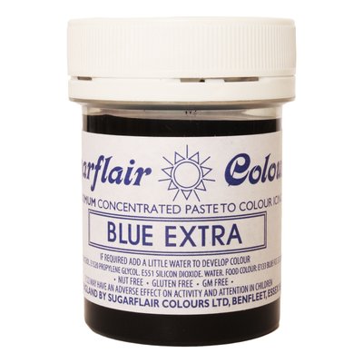Гель-паста концетрат Sugarflair Max Голубой (Blue Extra) C104 фото