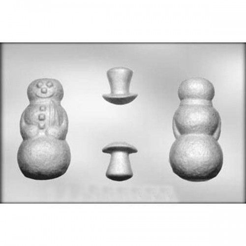 Молд 3D Снеговик 90-4405 фото