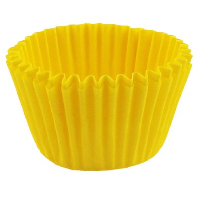 Бумажная форма для конфет Желтая, 50шт 2362::3 фото