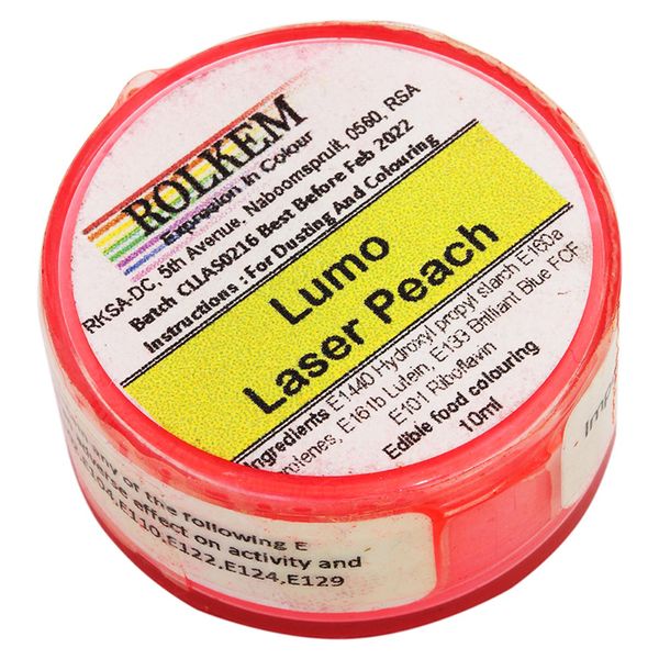 Сухой краситель Rolkem Lumo Laser Peach 10CLLAS фото