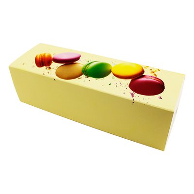 Коробка-футляр Macarons Світло-жовта 17х5,5х5см (5шт) lp60::3 фото