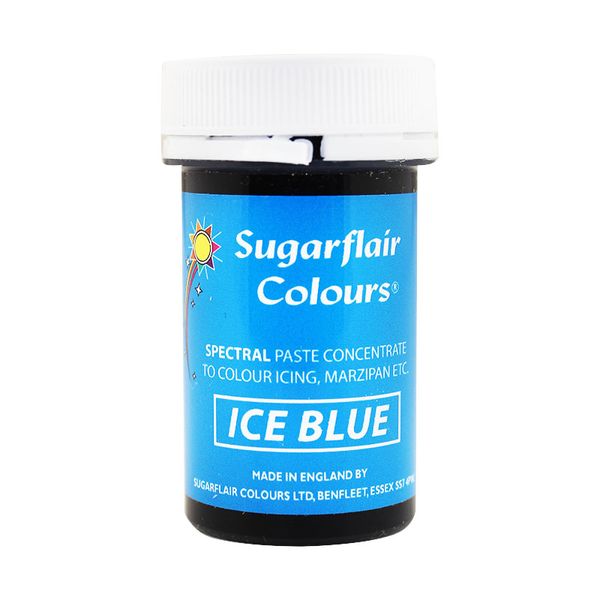 Гелевий барвник Sugarflair Блакитний лід (Ice blue) A110 фото